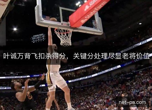 叶诚万背飞扣杀得分，关键分处理尽显老将价值